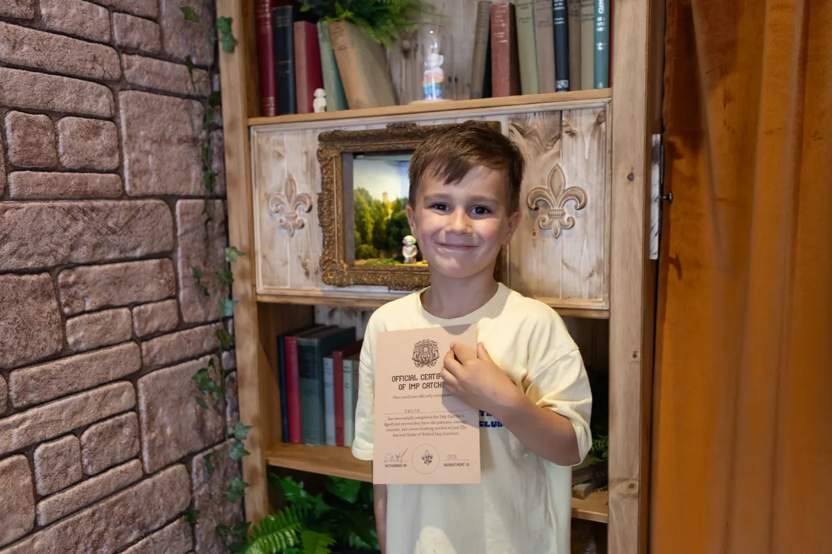 The Imp Catcher's Quest trail through historic Lincoln