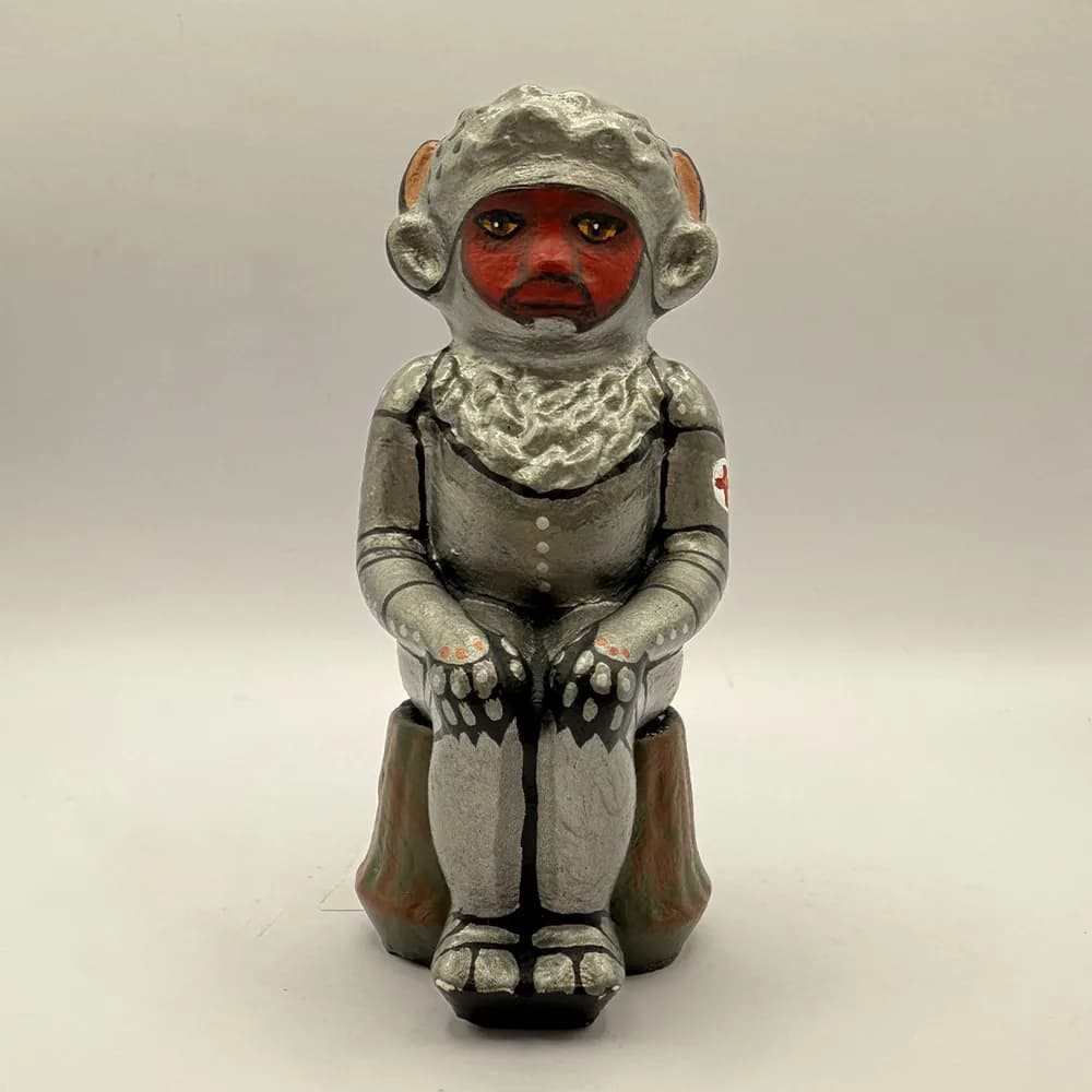 Sir Spicious, a Lincoln Imp painted by Andrew Hunter