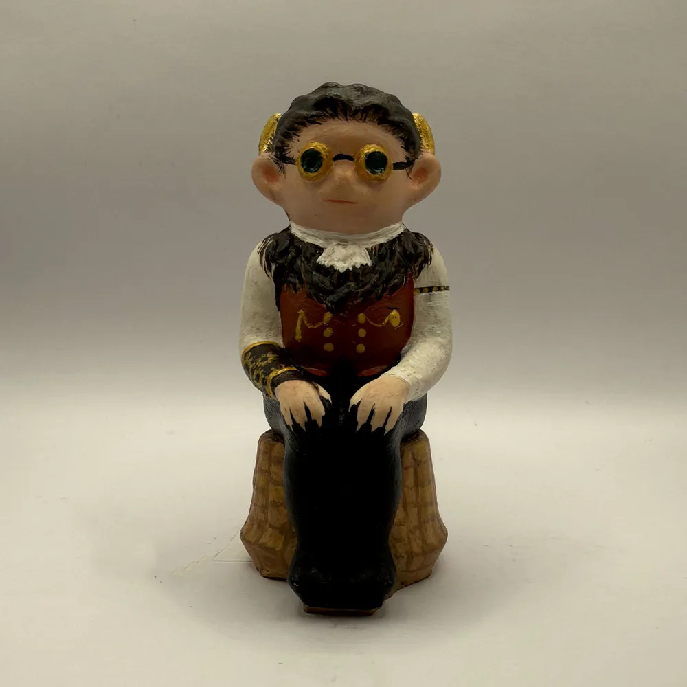The Timekeeper, a Lincoln Imp painted by Gina Munton