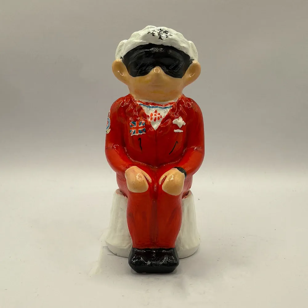 Red 1, a Lincoln Imp painted by Lauren Snow