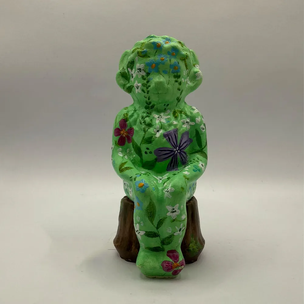 Flora, a Lincoln Imp painted by Megan Kissack