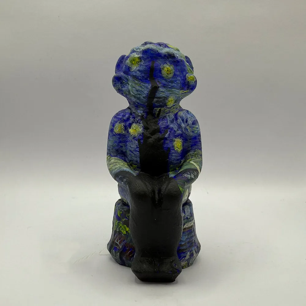Starry Night, a Lincoln Imp painted by Ren Dorman