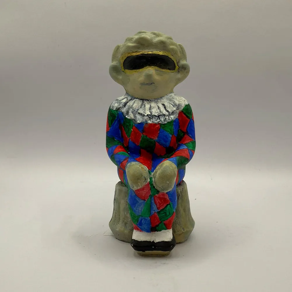 Harley, a Lincoln Imp painted by Sue Barter