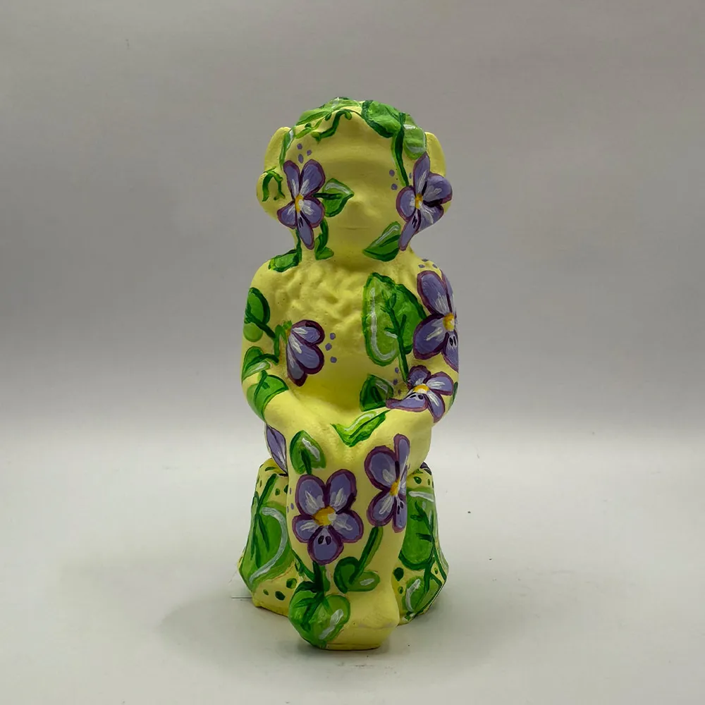 Violet, a Lincoln Imp painted by Vicky Luckman
